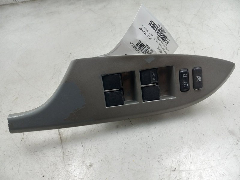 09-13 TOYOTA COROLLA S 1.8L FWD AT DRIVER SIDE FRONT DOOR MASTER SWITCH