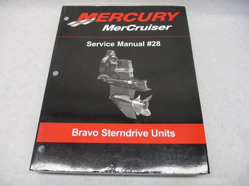 863160-1 2003 Mercury Mercruiser #28 Service Repair Manual for Bravo Sterndrive