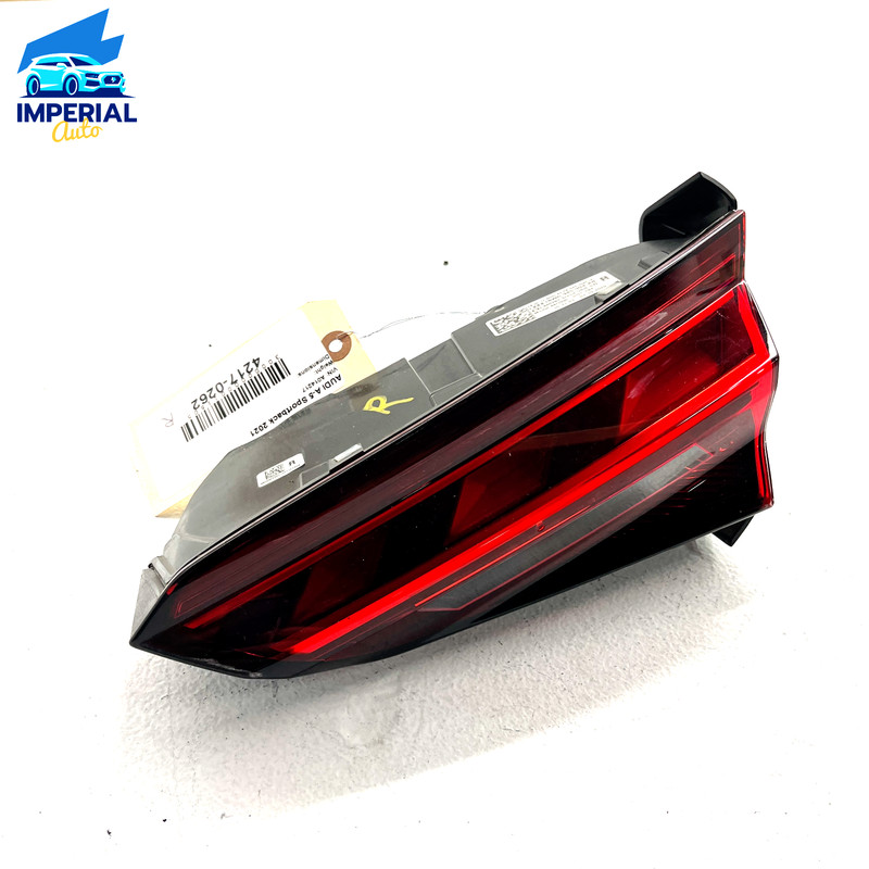 20-23 AUDI A5 SPORTBACK REAR RIGHT PASSENGER SIDE TAIL LIGHT LAMP ASSEMBLY OEM