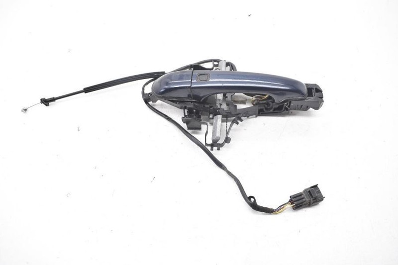 2009-2015 JAGUAR XF X250 PASSENGER RIGHT REAR DOOR EXTERIOR HANDLE BLUE