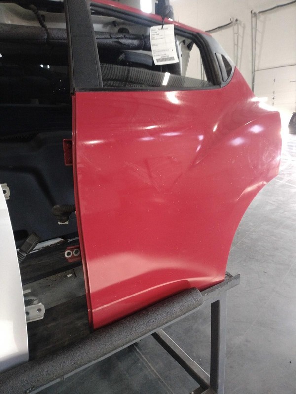 2015 Nissan Juke Left Rear Door Red OEM Good Condition 4DR SUV 449895