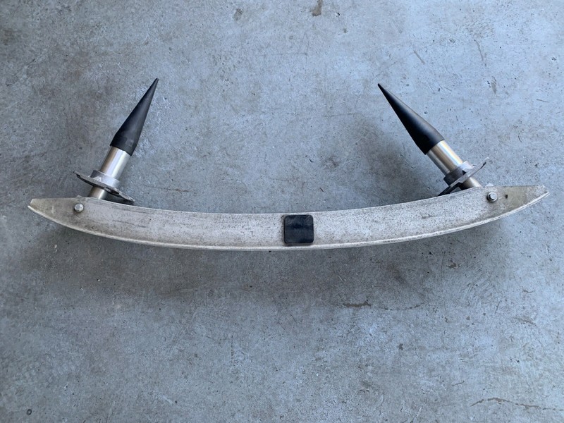 04 05 06 07 08 AUDI A8L REAR BUMPER REINFORCEMENT IMPACT BAR OEM