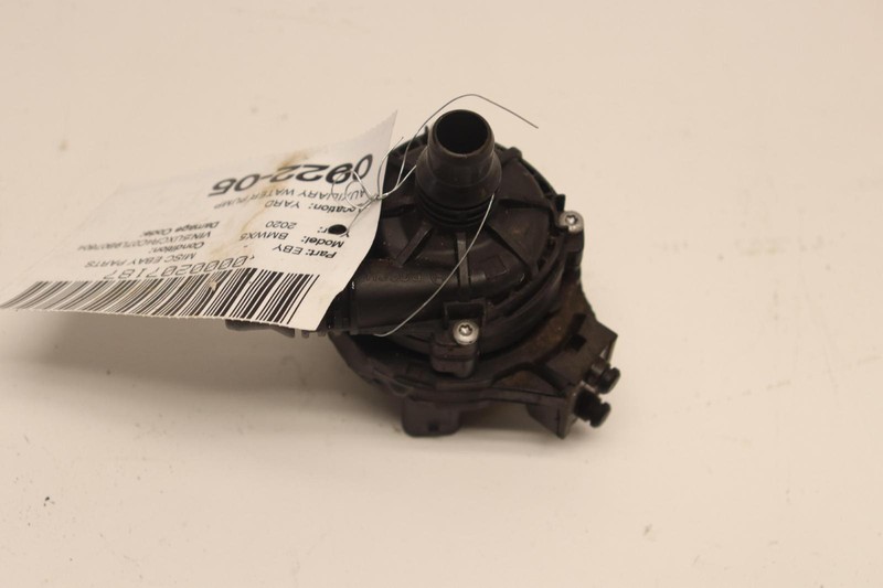 2019-2022 BMW X5 G05 3.0L ENGINE COOLING AUX AUXILIARY WATER PUMP OEM