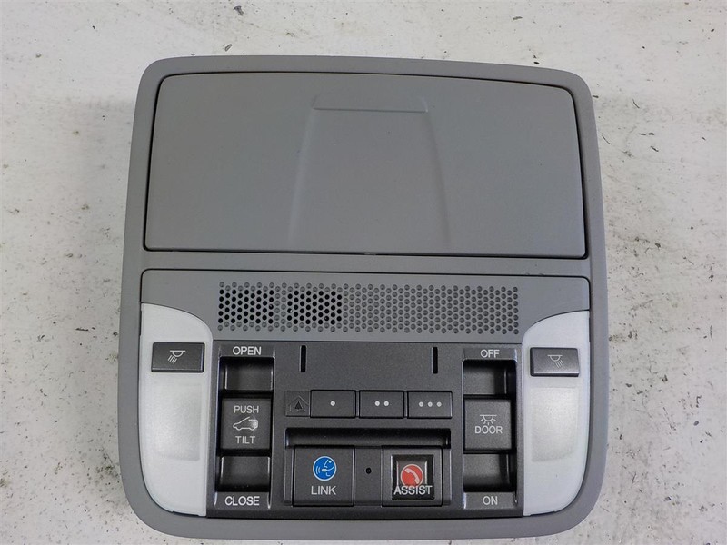 2014 Acura MDX GRAY Interior Dome Light Roof Console