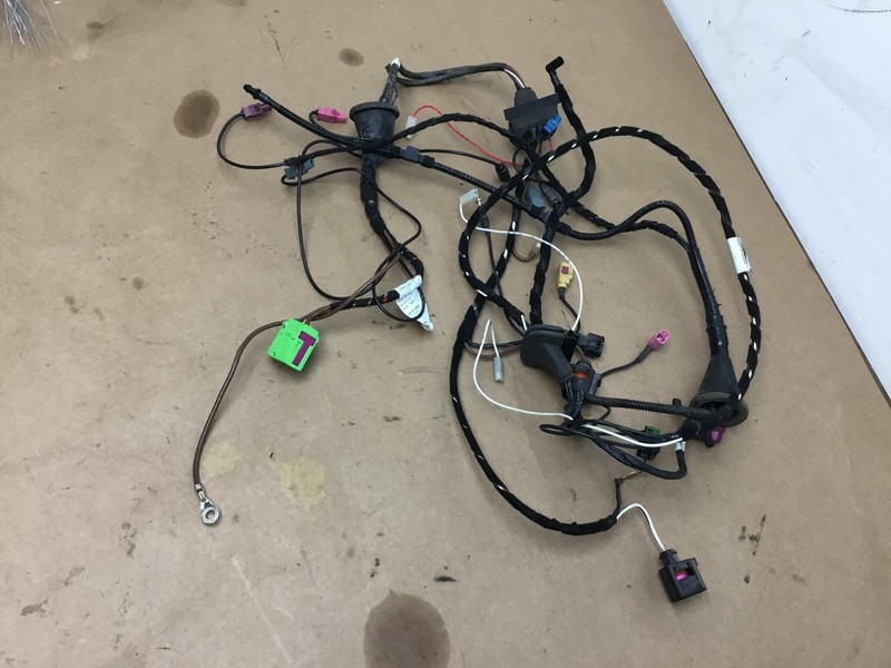 Porsche Cayenne GTS Rear Trunk Spoiler Tailgate Wire Wiring Harness 08-10 :O