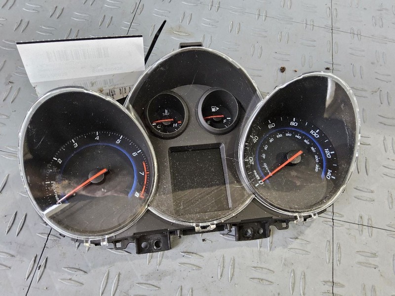 Speedometer MPH US Market With Black Cluster Opt B76 Fits 12 CRUZE 3458410