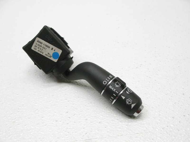 09-10 JAGUAR X250 XF XFR 10-19 XJ XK XKR WINDSHIELD WIPER SWITCH OEM 070323