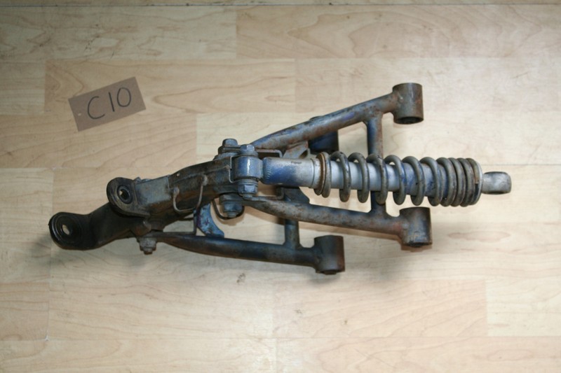 1986 Honda TRX 200SX Front Suspension A Arms Shock Absorber Assembly Left 86 A