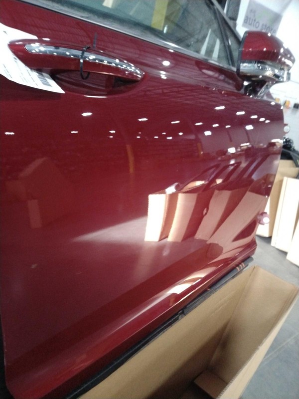2015 Lincoln MKZ Red Right Rear Door 631411 Used OEM 75K Miles