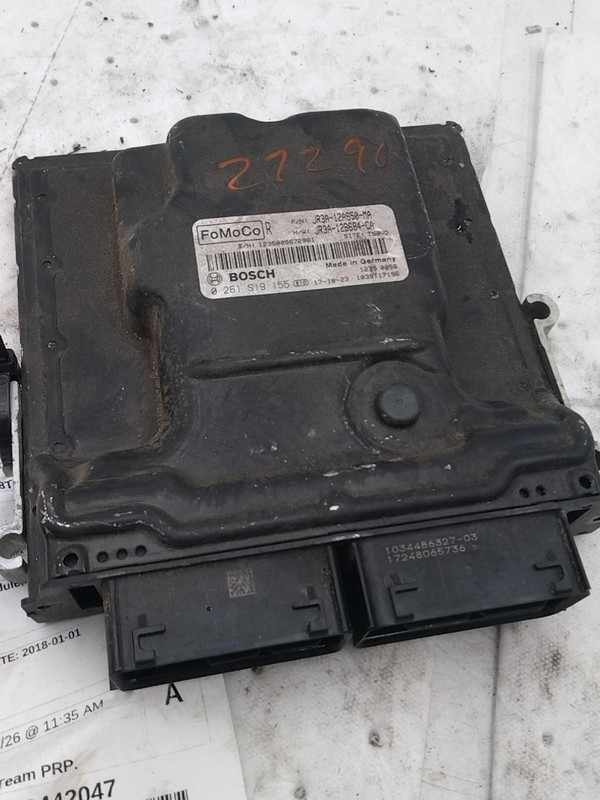 2018 Ford Mustang Engine Control Module ECM JR3A12A650NA Silver 79K Miles