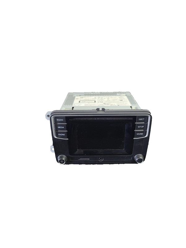 2017 VW Passat S Dash Audio Radio Display Screen 5" 1.8L FWD OEM 561035150A