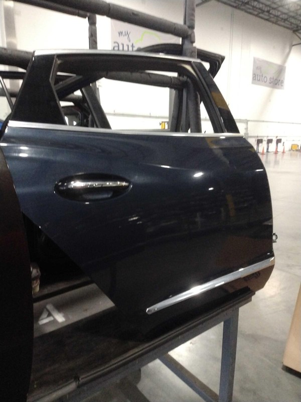 2017 Buick LaCrosse Rear Right Door Blue OEM Good Condition 74K Miles