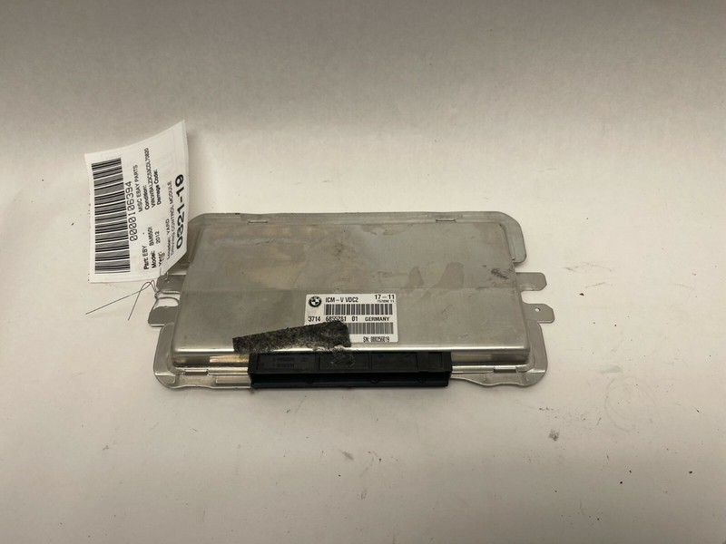 2012-2015 BMW 650I CONVERTIBLE ACTIVE DRIVING SUSPENSION CONTROL MODULE OEM