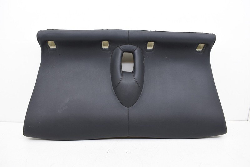 2006 Mini Cooper S R53 Rear Bottom Lower Seat Cushion Black Leather OEM KW69
