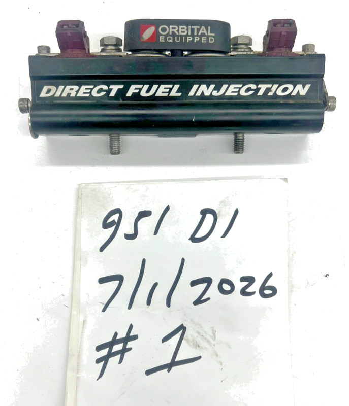 Sea Doo 00 01 GTX RX DI 947 951 fuel injectors injection distributor rail