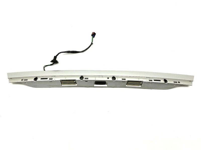 Trunk Lid Handle With Lamps Ingot Silver Fits 2011-2013 Ford Fiesta 87701