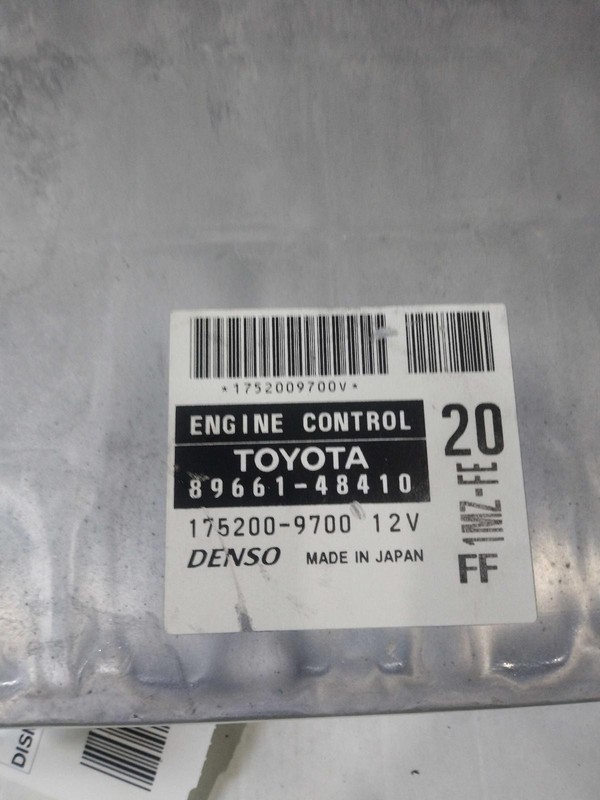 2003 Toyota Highlander Engine Control Module ECM OEM 8966148410 Silver 233K