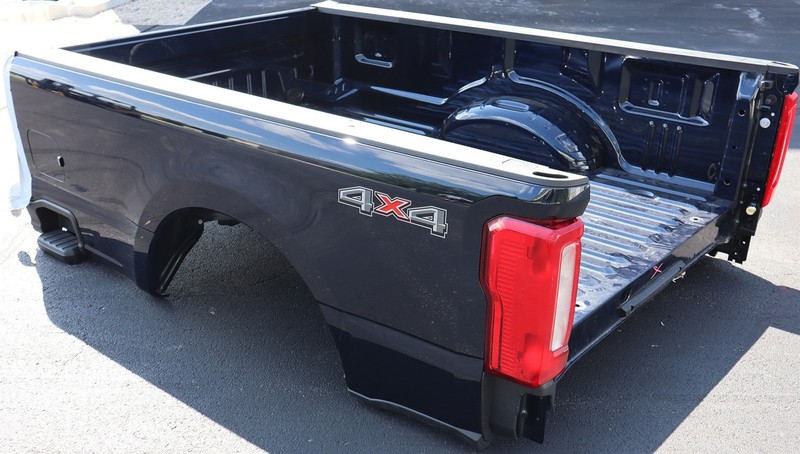 23-25 SUPER DUTY New Take Off 8' TRUCK BED Paint BLUE Ford Box F250 OEM Factory
