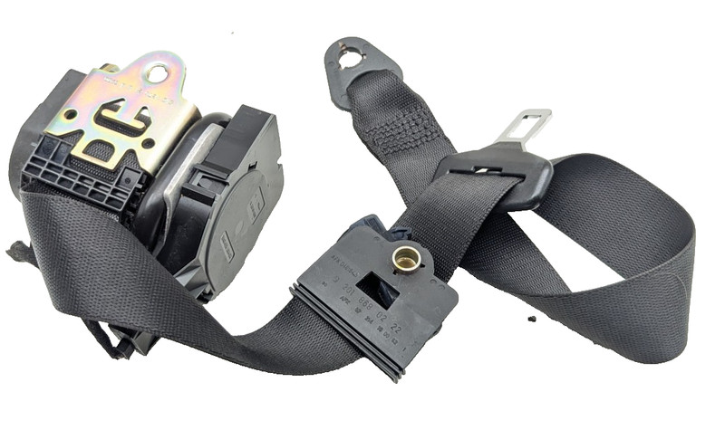 00-03 Mercedes E320 E430 Front Right Side Seat Belt Seatbelt Retractor Black Oem