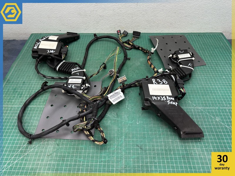 10-19 JAGUAR XJ XJR REAR LEFT RIGHT SEAT VENTILATION BLOWER FAN MOTOR OEM