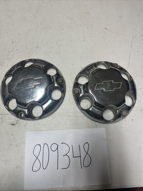 Vintage Chevy Hubcaps Center Cap Metal