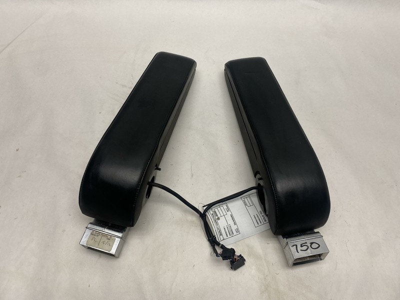 2006-2012 BENTLEY CONTINENTAL CENTER CONSOLE DUAL ARMREST LEATHER BLACK OEM