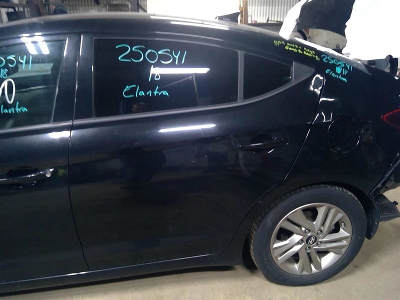 Driver Rear Side Door Electric Sedan US Built Fits 17-20 ELANTRA 1721619