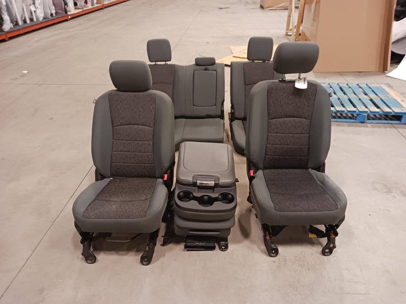14-'20 DODGE 1500 Classic Style Crew Cab electric gray cloth seat set OEM