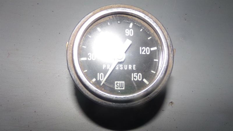 Stewart Warner 823 9217790 0-150 PSI Pressure Gauge*FREE SHIPPING*