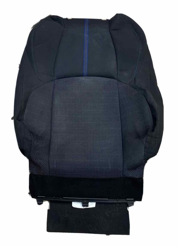 Toyota Corolla upper backrest 21 left side black blue stiches OEM 710740ZQ10