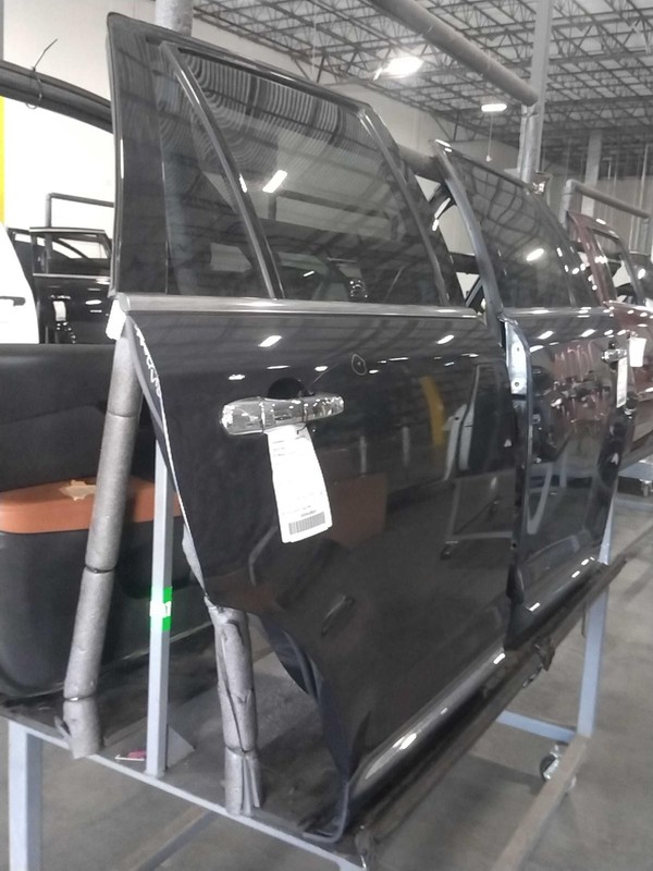 Lincoln MKX 2015 Right Rear Door Grey 180847 8624