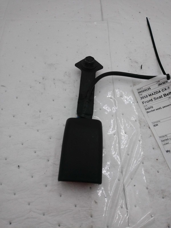 2010 MAZDA CX-7 OEM Grey Seat Belt Buckle 4DR Used EHY45762002 95K Miles