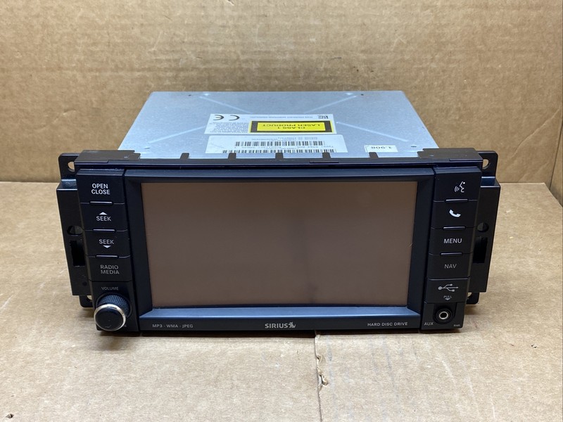 Jeep Dodge Chrysler Touchscreen Radio DVD Player RHR P05064821AE 05064821AE