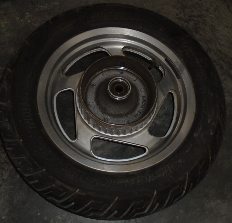1998 Honda Magna VF750 VF 750 C2 VF750C Rear Back Wheel Rim Tire 150x80-15 15"