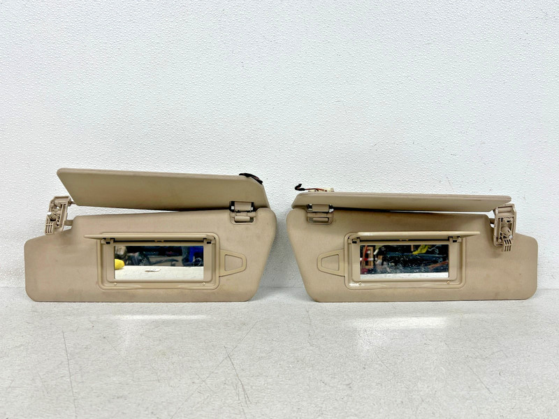⭐2014-2016 MERCEDES-BENZ E-CLASS FRONT LEFT & RIGHT SUN VISOR SHADE OEM LOT2713