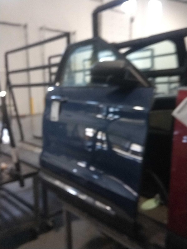 2020 Ford Explorer Right Front Door Blue 684427 Used 63K Miles OEM Replacement