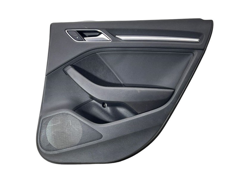 2015-2020 Audi A3 Right Passenger Side Rear Door Trim Panel Black