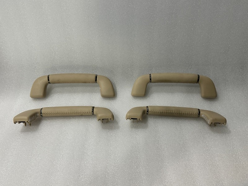 2012 LEXUS LS460 ROOF FRONT & REAR INTERIOR GRAB HANDLE BEIGE SET 248 #A78