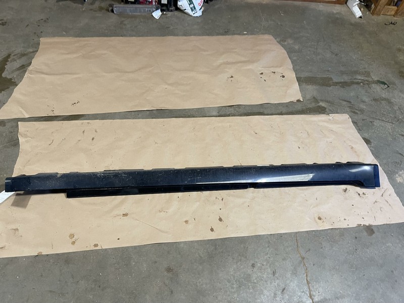 09-15 BMW 750I 750LI F01 RIGHT PASSENGER RH SIDE ROCKER PANEL SIDE SKIRT OEM