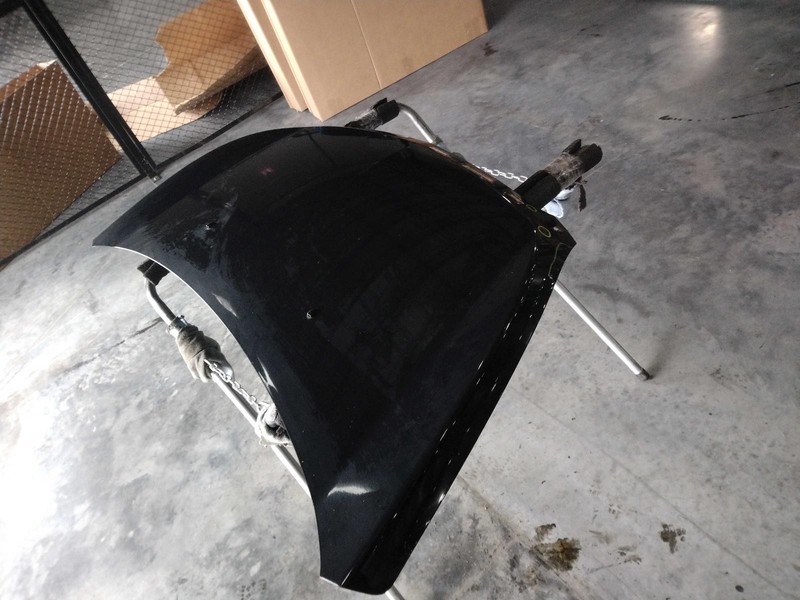 2015 Chevrolet Spark Hood Panel Black OEM Small Dent 4DR Hatchback