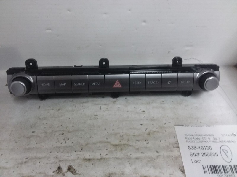 Radio Control Panel Fits 24-25 KONA 96540-BE000