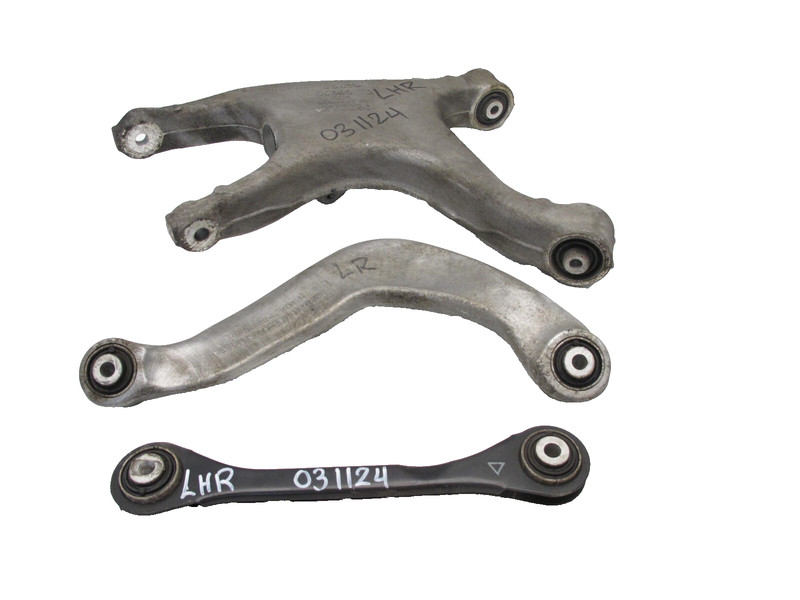 08-16 AUDI B8 A4 S4 SEDAN REAR LEFT DRIVER SUSPENSION CONTROL ARM OEM SET 031124