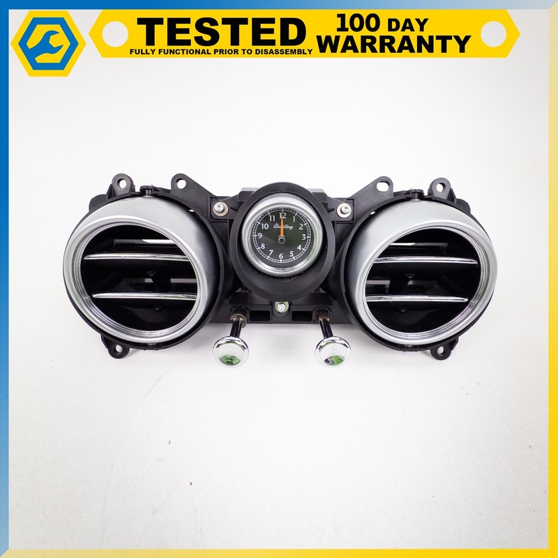 04-10 BENTLEY CONTINENTAL GT DASHBOARD DASH AC A/C AIR VENT CENTER OEM