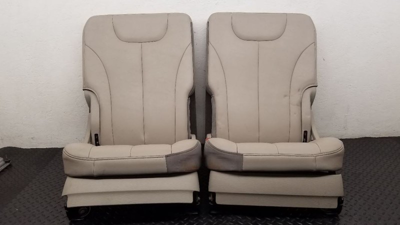 04-08 Chrysler Pacifica 3rd Row Seats Left & Right Leather Grey OEM 1BC311L2AA