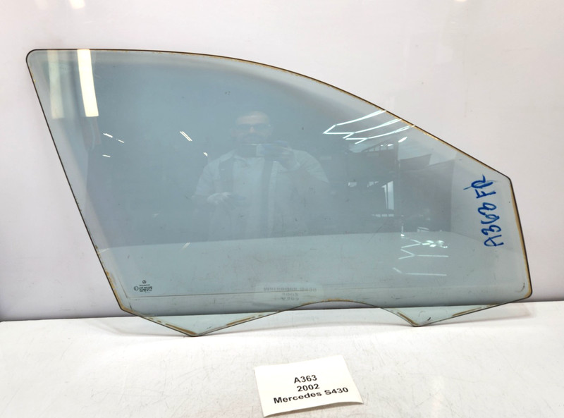 ✅ 00-06 OEM Mercedes W220 S430 S500 Front Right Passenger Side Door Window Glass