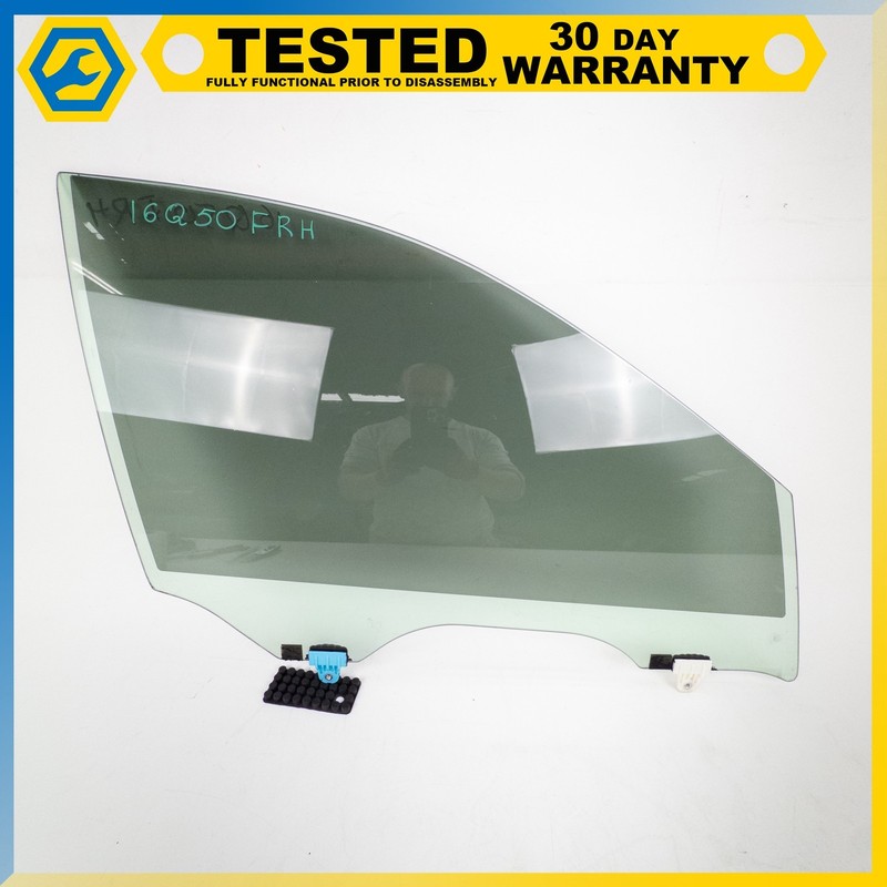 14-24 INFINITI Q50 FRONT RIGHT PASSENGER SIDE DOOR WINDOW GLASS OEM