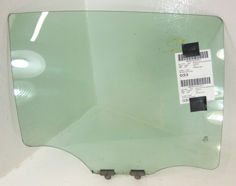 2005-2010 Chevrolet Cobalt Rear Door Window Passenger Right RH RR OEM