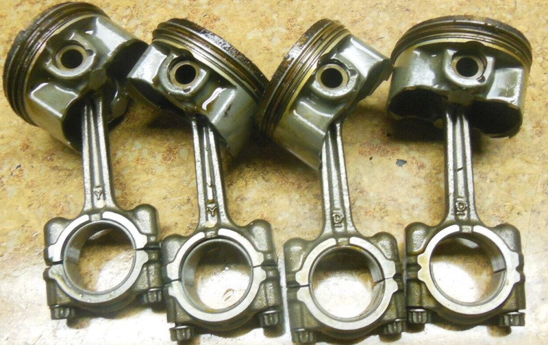 2011 Yamaha FZ6 FZ 6 FZ6-R 6 FZ600R FZ6R Engine Motor Pistons Connecting Rods 11
