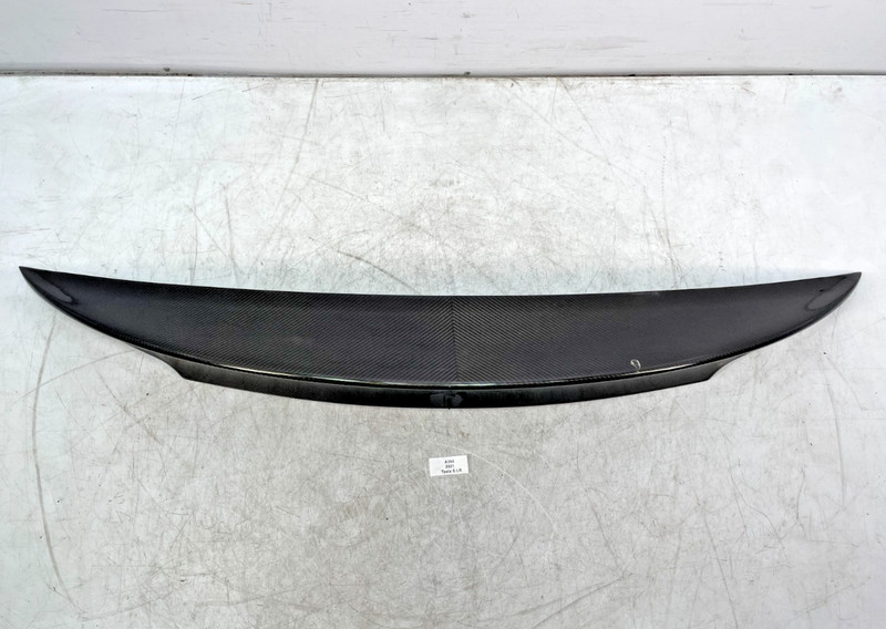 ✅ 16-21 FOR Tesla Model S Rear Trunk Unplugged Carbon Fiber Spoiler Wing NOTE*