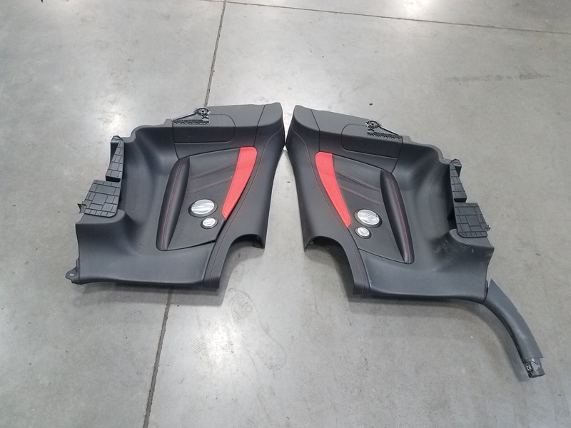 2017 Mercedes AMG C 63 S Rear Interior Trim Quarter Panels #4347 i5